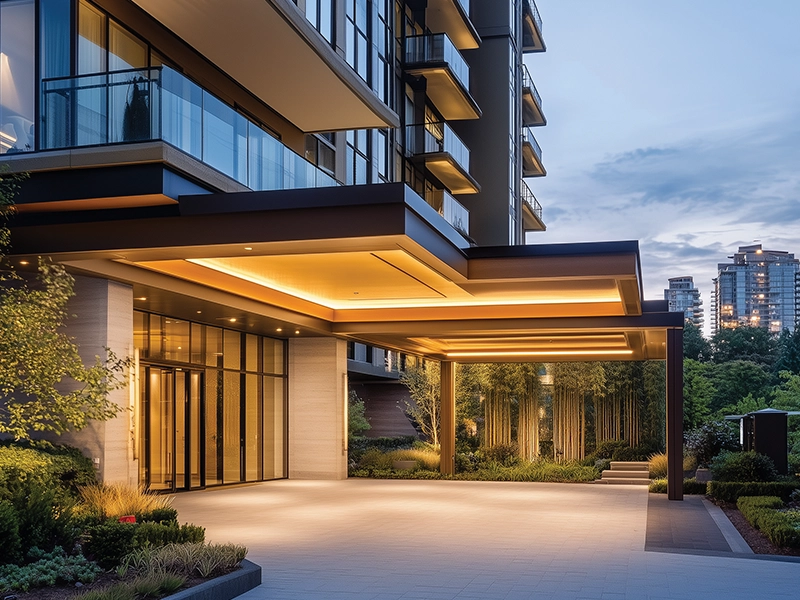 Tower drop-off at Aessen Phase-1 Thane
