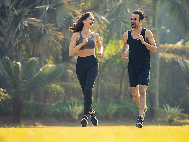 Jogging and leisure walkways at Aessen Phase-1 Thane
